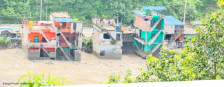 Sturzflut in Nepal